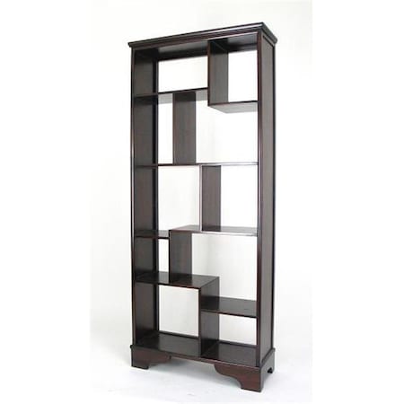 Wayborn Furniture & Access Wayborn Furniture 5416 Vertical Asian Storage Shelves 5416